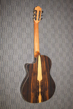 Load image into Gallery viewer, Cordoba 55FCE Negra Limited Edition Flamenco Guitar w pickup