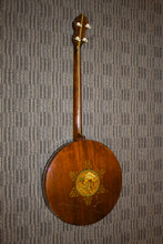 Load image into Gallery viewer, Banner Blue Vintage Tenor Banjo c. 1920