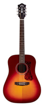 Load image into Gallery viewer, Guild D-140 Cherryburst all-solid Spruce and Mahogany Guitar
