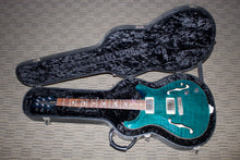 Load image into Gallery viewer, PRS Hollowbody II 10-Top Flamed Maple in Teal Black (2004)