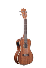 Load image into Gallery viewer, Kala KA-CGE Gloss Mahogany Concert Ukulele  with pickup