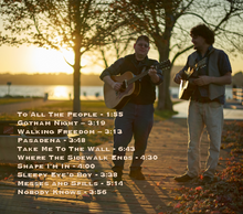 Load image into Gallery viewer, The Gotham River Tapes - Jacob and David Bernz - Jakes Main Street Music