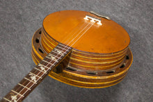 Load image into Gallery viewer, Paramount "Tenor Harp" Wooden Top Tenor Banjo c. 1925 - Jakes Main Street Music