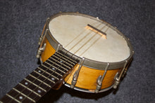Load image into Gallery viewer, Vintage Maple Pot Banjo Uke (Slingerland?) with Elton Metal Resonator c. 1930 - Jakes Main Street Music