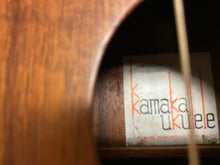 Load image into Gallery viewer, Kamaka Baritone Koa Uke c. 1975