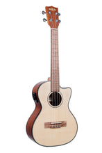 Load image into Gallery viewer, Kalas Solid Gloss Spruce Concert Ukulele with Cutaway and Pickup
