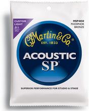 Load image into Gallery viewer, Martin MSP Phosphor Bronze Guitar Strings - Jakes Main Street Music