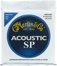 Load image into Gallery viewer, Martin MSP Phosphor Bronze Guitar Strings - Jakes Main Street Music