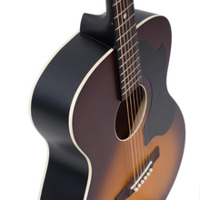 Load image into Gallery viewer, Recording King ROS-9-TS, Solid-Top "000" Guitar in Sunburst