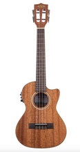 Load image into Gallery viewer, Kala Solid Mahogany Tenor Ukulele w/cutaway and pickup  KA-SMH-TG-CE