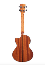 Load image into Gallery viewer, Kala Solid Spruce w/Mahogany Tenor Ukulele Cutaway w/pickup KA-STGE-C