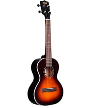 Load image into Gallery viewer, Kala Flamed Maple Tobacco Burst Tenor Ukulele KA-FMTB-T