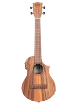 Load image into Gallery viewer, Kala Teak-Tri-Top Tenor Ukulele w/pickup KA-TK-T-CE