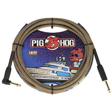 Load image into Gallery viewer, Pig Hog 10' Woven Instrument Cable