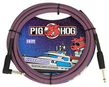 Load image into Gallery viewer, Pig Hog 10' Woven Instrument Cable