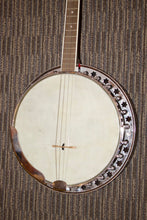 Load image into Gallery viewer, Banner Blue Vintage Tenor Banjo c. 1920
