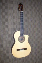 Load image into Gallery viewer, Cordoba 55FCE Negra Limited Edition Flamenco Guitar w pickup
