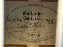 Load image into Gallery viewer, Gallagher Doc Watson Model
