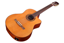 Load image into Gallery viewer, Cordoba C5-CE Solid Cedar Top Classical w/cutaway and pickup

