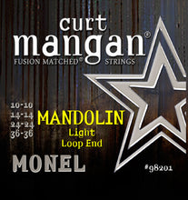 Load image into Gallery viewer, Curt Mangan MONEL Loop End Mandolin Strings - Jakes Main Street Music
