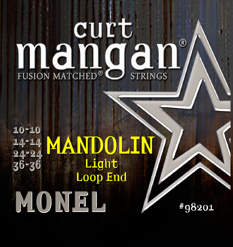 Curt Mangan MONEL Loop End Mandolin Strings - Jakes Main Street Music