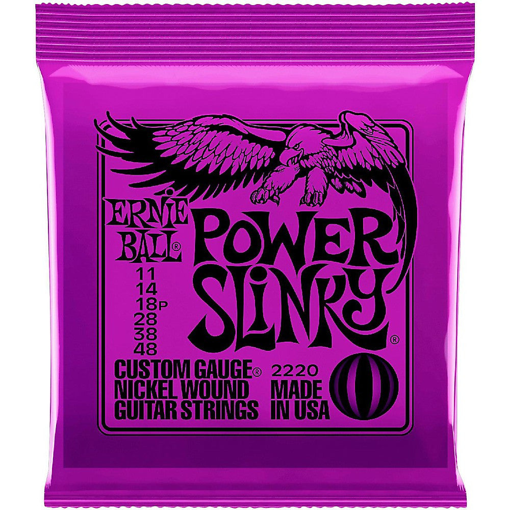 Ernie Ball 2220 Power Slinky Electric Guitar Strings - Jakes Main Street Music