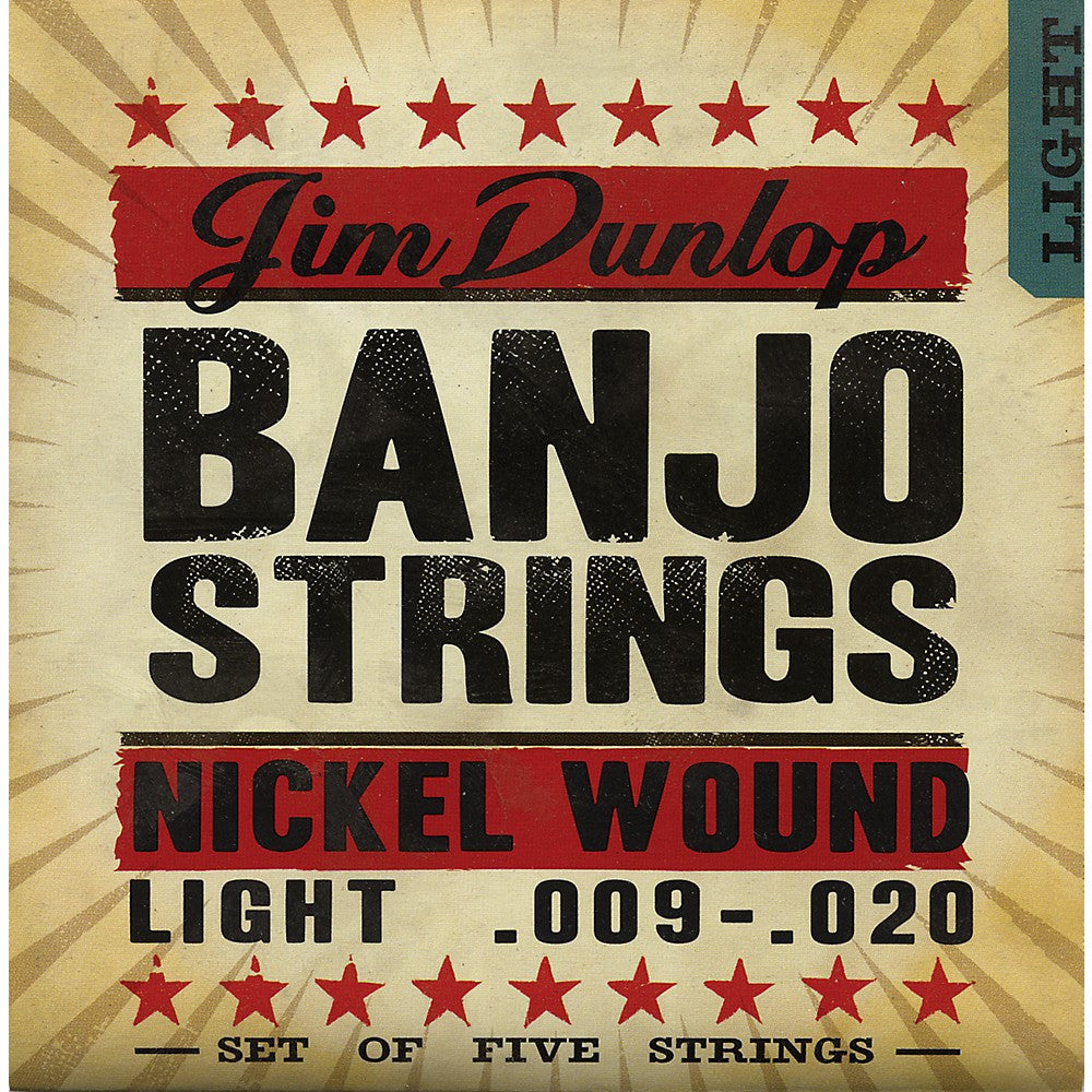 Dunlop DJN0920 Nickel Light Banjo Strings - Jakes Main Street Music