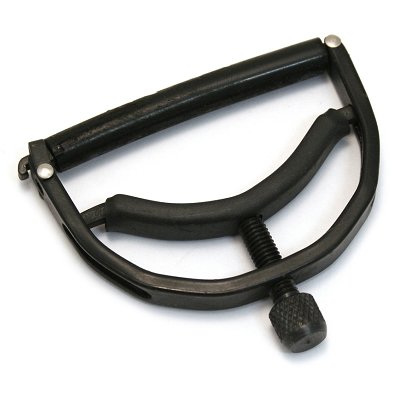 Paige 6-String Guitar Capo (P-6E) - Black - Jakes Main Street Music