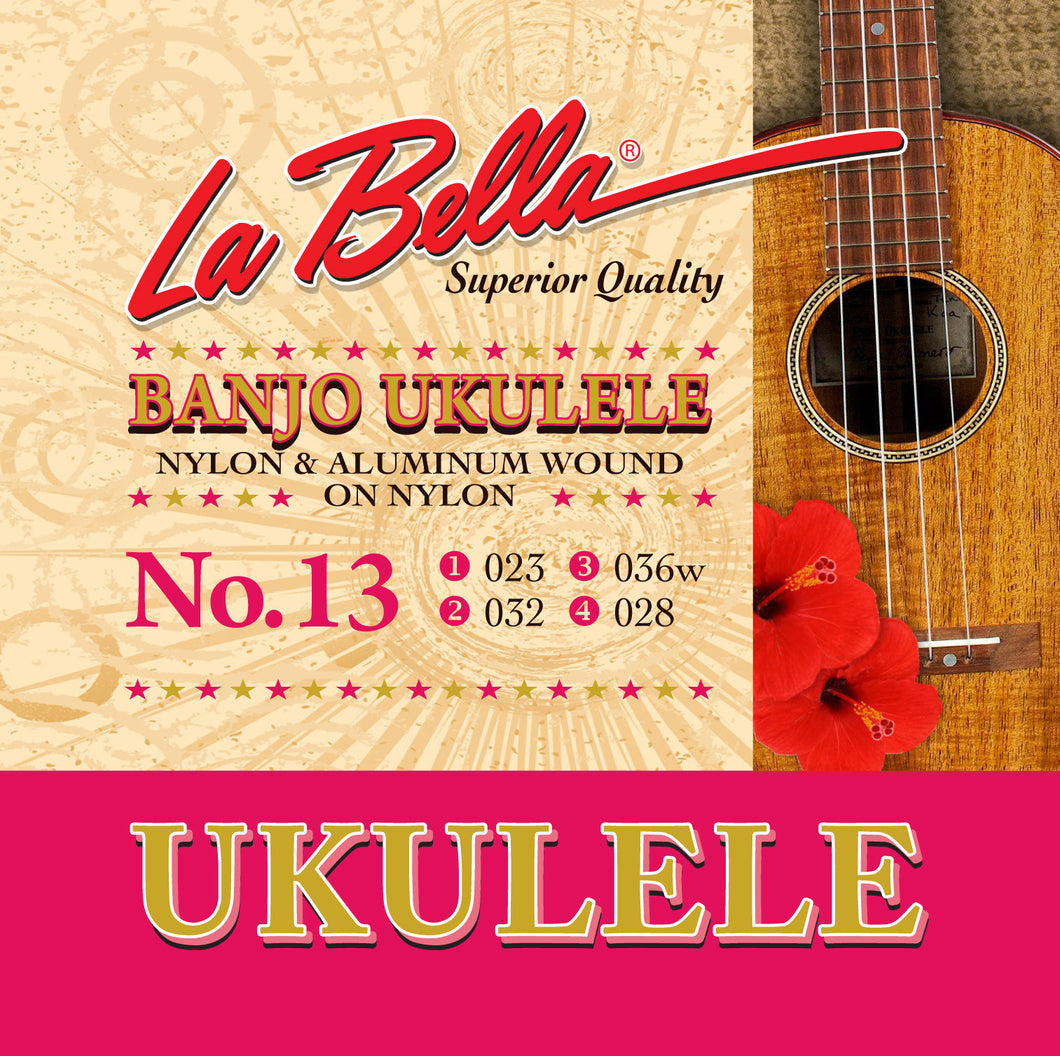 LaBella No. 13 Nylon Banjo Ukulele Strings - Jakes Main Street Music
