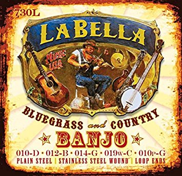 LaBella 730L Loop End Banjo Strings - Light - Jakes Main Street Music