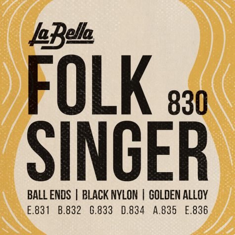 LaBella 830 Folksinger Nylon Guitar Strings