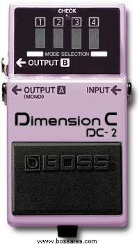 Vintage Boss DC-2 Dimension C Effects Pedal - Jakes Main Street Music