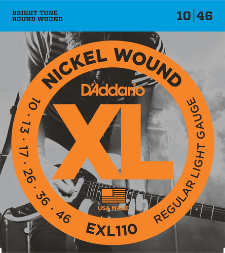 D'Addario EXL110 Nickel Light Electric Guitar Strings - Jakes Main Street Music