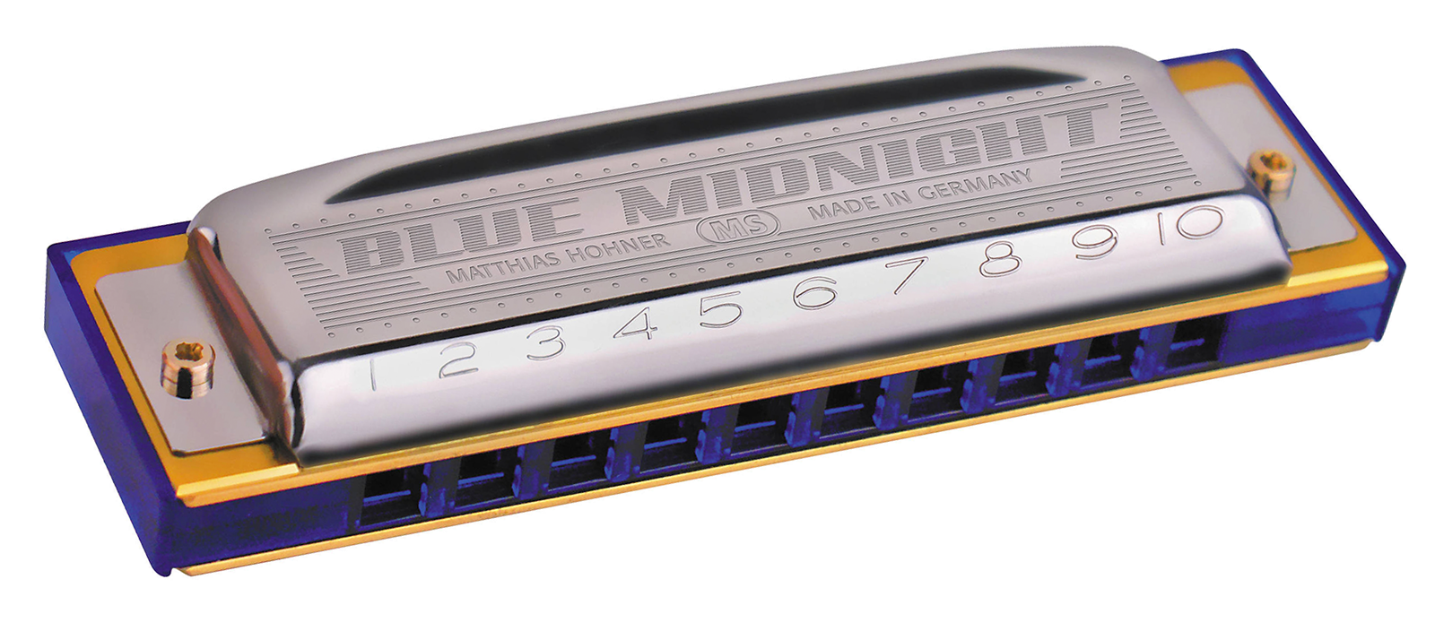 Hohner Blue Midnight MS Harmonica – Jakes Main Street Music