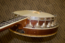 Load image into Gallery viewer, Regal Tenor Banjo c. 1930 w/ Resonator and Marquetry
