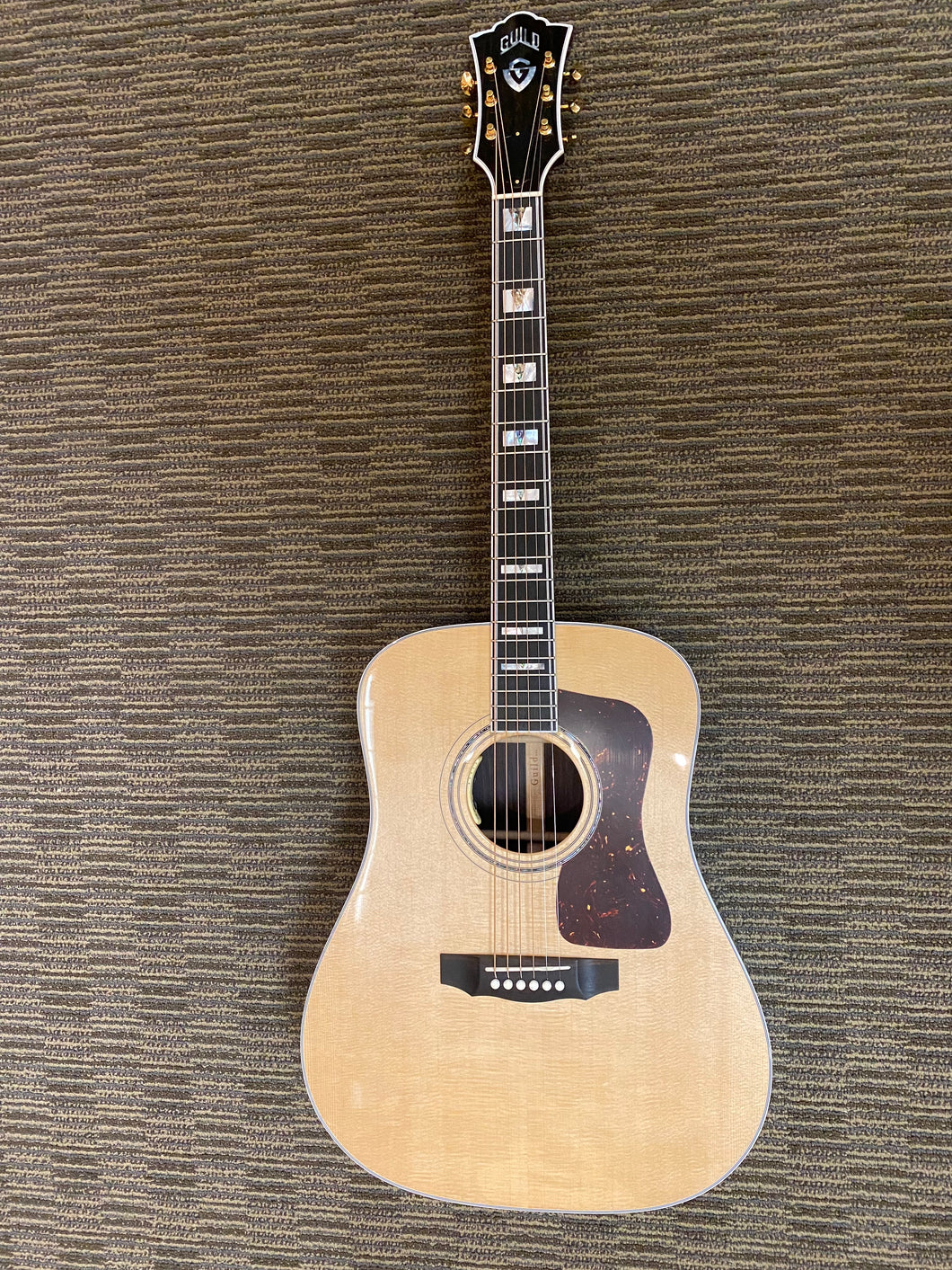 Guild USA D-55E acoustic guitar