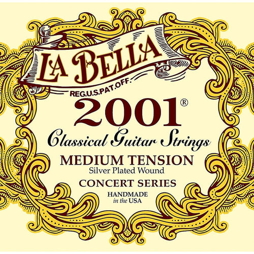 LaBella 2001 Concert Series Classical Guitar Strings - Jakes Main Street Music