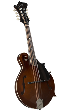 Kentucky KM-756 Deluxe F-Model Mandolin - Transparent Brown - Jakes Main Street Music