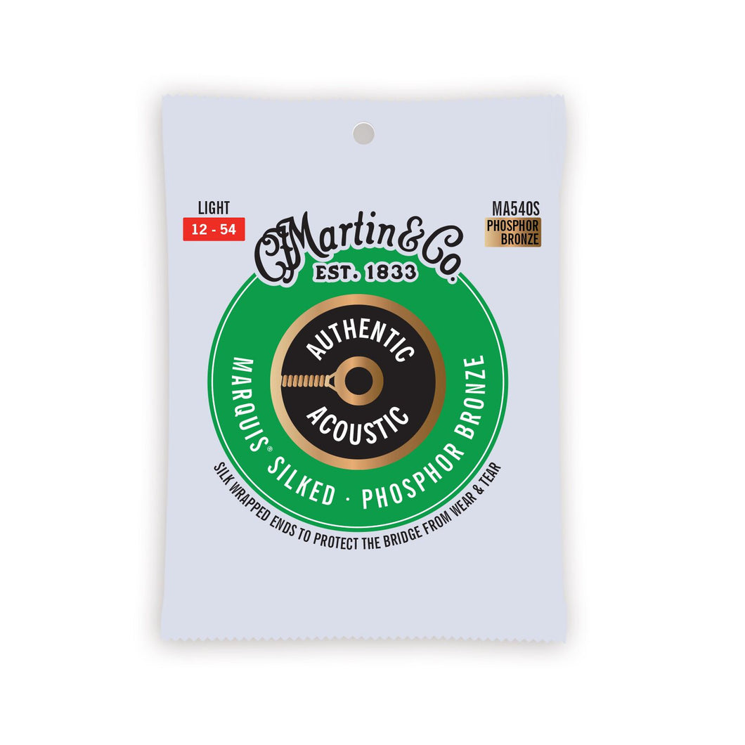 Martin Marquis 12-String Extra Light Silked Guitar Strings in Phosplor Bronze
