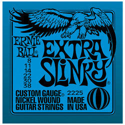 Ernie Ball 2225 Nickel Extra Slinky Electric Guitar Strings - Jakes Main Street Music