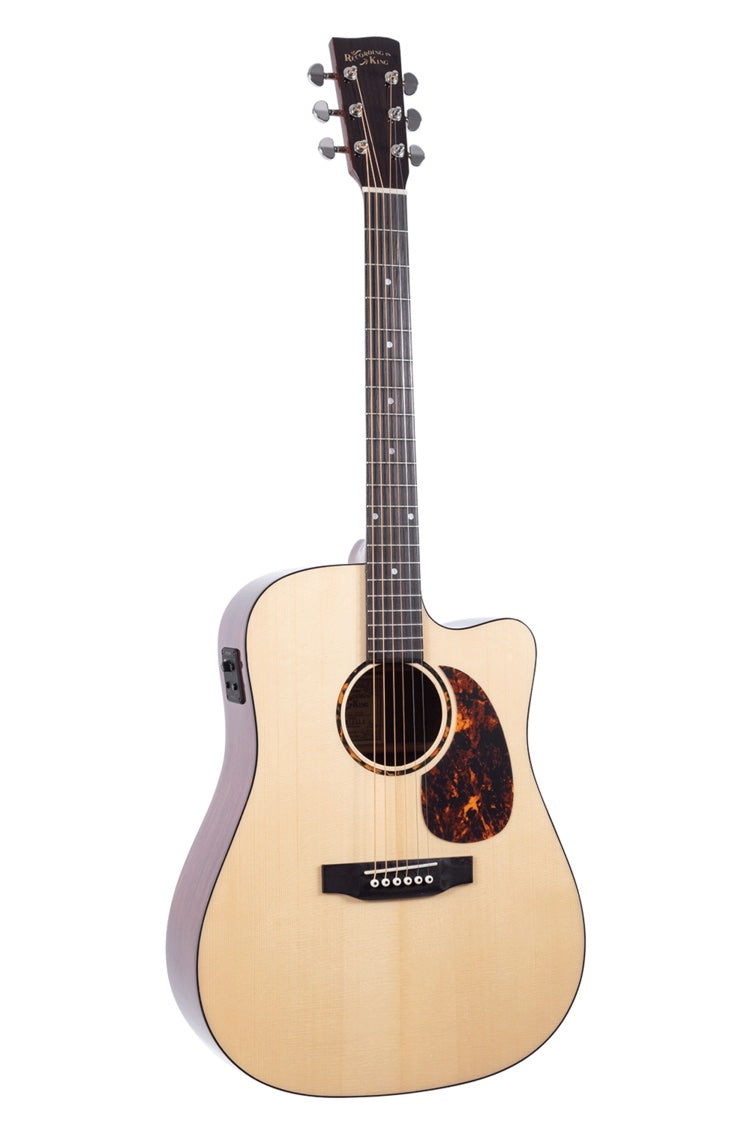 Recording king G6 series dread cutaway with fishman electronics