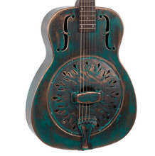 Load image into Gallery viewer, Recording King RM-997-VG &quot;Swamp Dog&quot; Resonator in Distressed Copper
