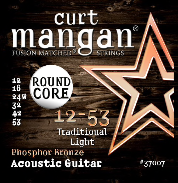 Curt Mangan FusionMatched® Phosphor/Bronze Acoustic Guitar Strings