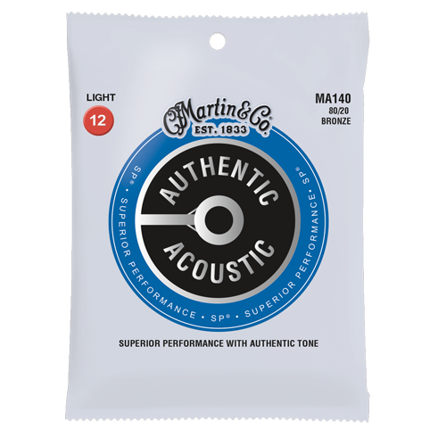 Martin Authentic Acoustic 80/20 Bronze Acoustic Guitar Strings - Jakes Main Street Music