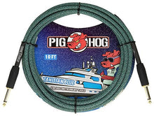 Load image into Gallery viewer, Pig Hog 10&#39; Woven Instrument Cable
