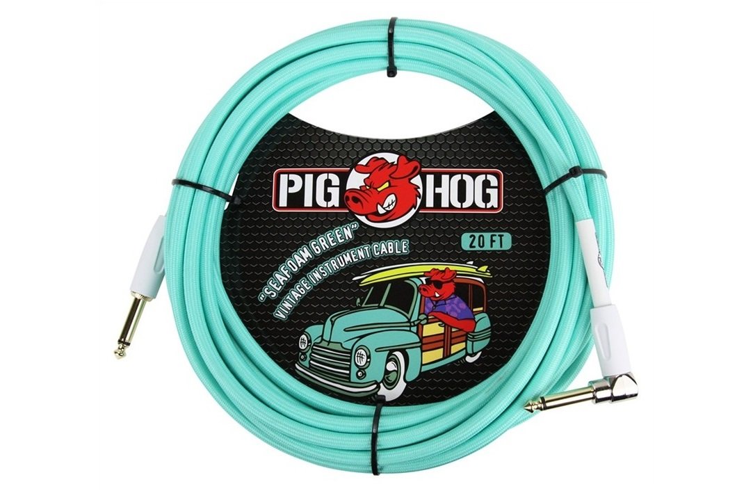 Pig Hog 20'' Woven Instrument Cable - Jakes Main Street Music