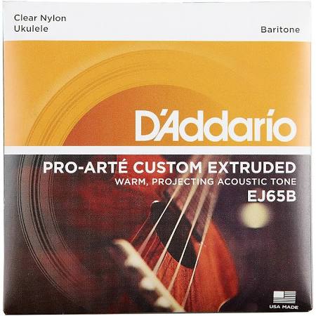 D'Addario Baritone Ukulele Strings EJ65B