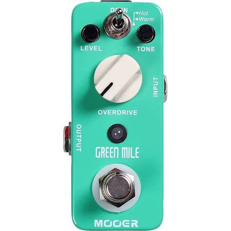 Moore Green Mile Overdrive Pedal - Jakes Main Street Music