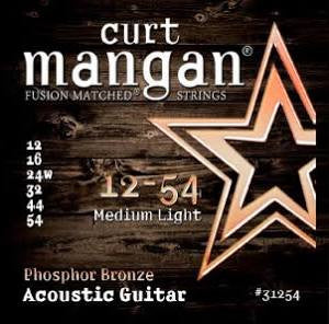 Curt Mangan Phosphor Bronze Acoustic Strings - Medium Light - Jakes Main Street Music