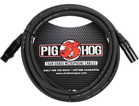 Pig Hog 6' Tour Grade 8 mm Microphone Cables - PHM6 - Jakes Main Street Music